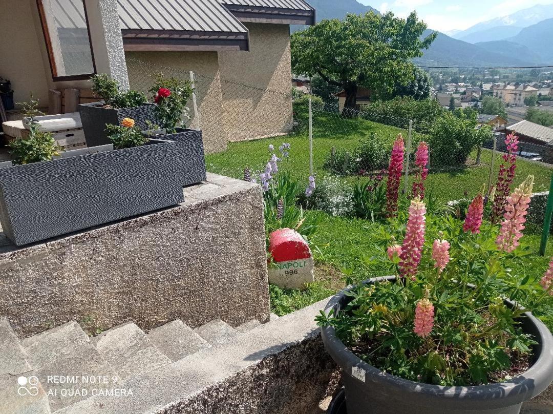 Rdc Villa Plein Sud Avec Vue Imprenable Briancon  Exterior photo