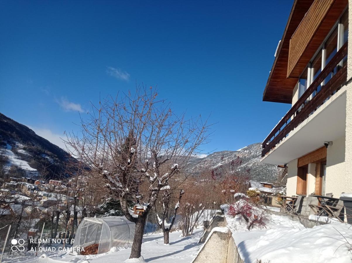 Rdc Villa Plein Sud Avec Vue Imprenable Briancon  Exterior photo