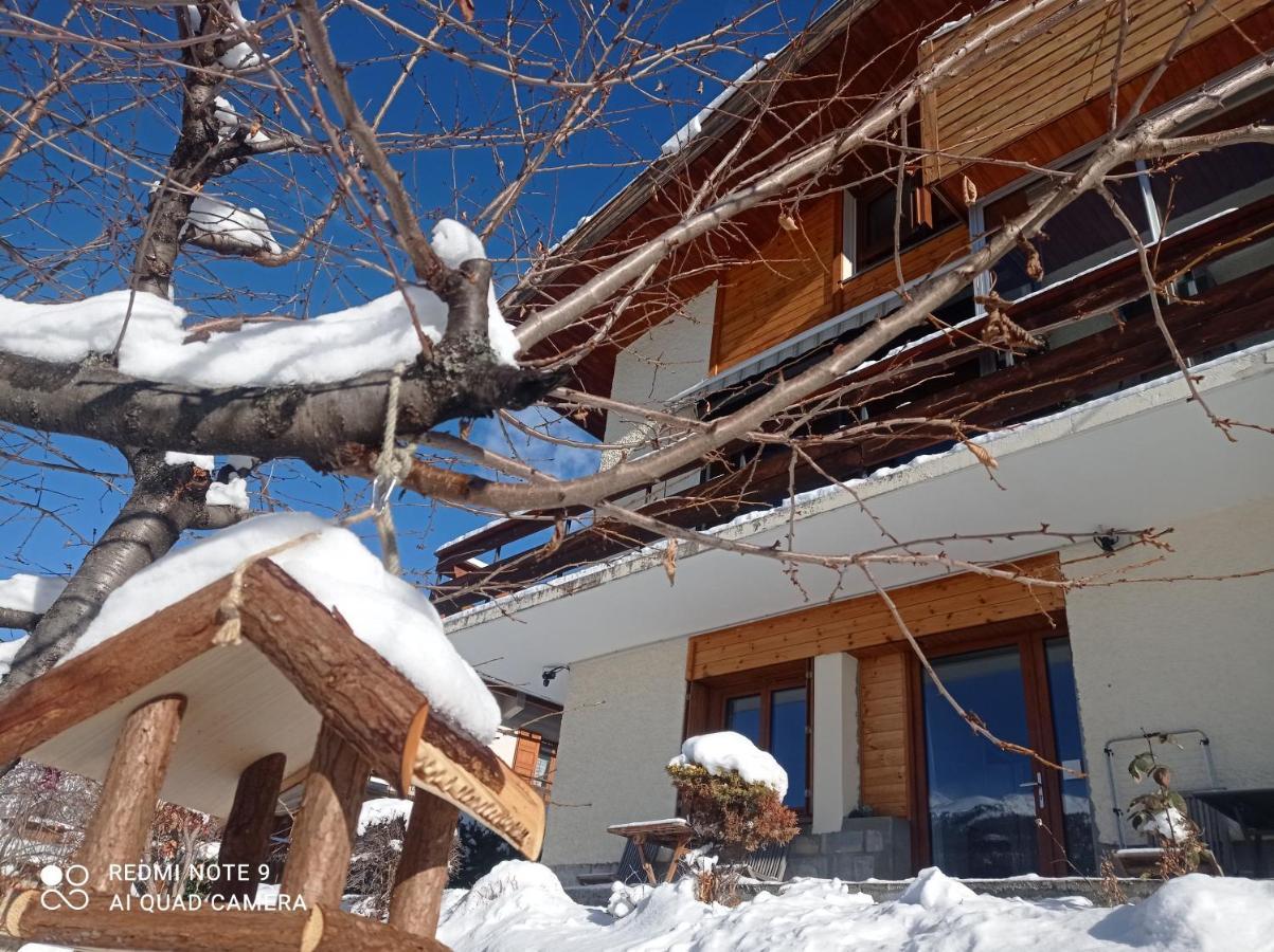 Rdc Villa Plein Sud Avec Vue Imprenable Briancon  Exterior photo